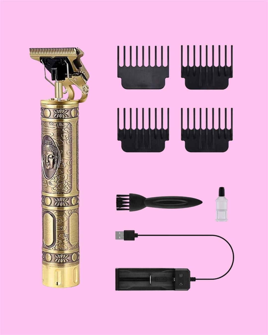 Buddha Electric Trimmer Hair Cutting Grooming Kit